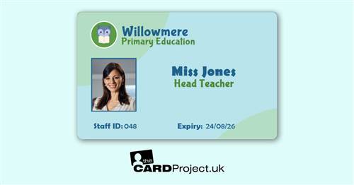 Primary School ID Owl Gradient